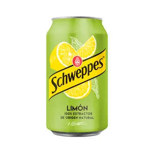 SCHWEPPES Refresco de limón lata de 25 cl.