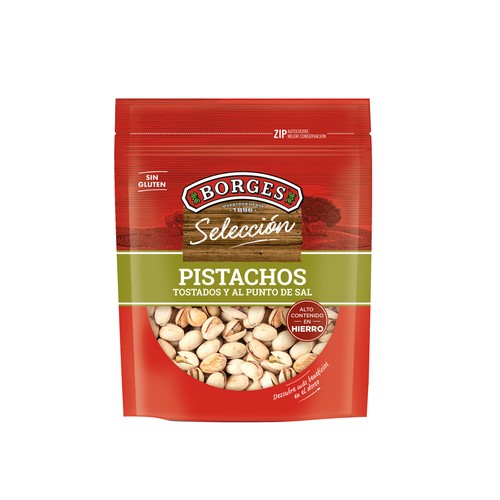 BORGES Pistachos tostados 130 g.