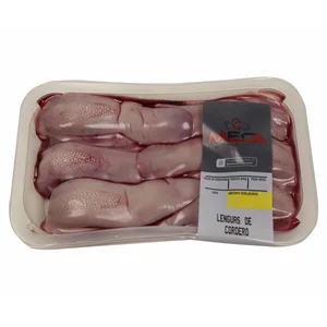 Bandeja con lenguas de cordero enteras MECA