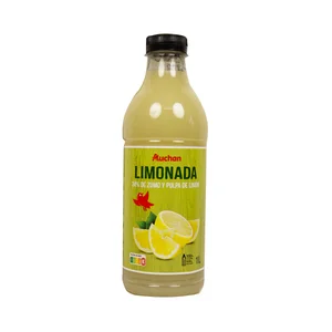 PRODUCTO ALCAMPO Limonada 24% de zumo y pulpa de limón, botella 1 l.