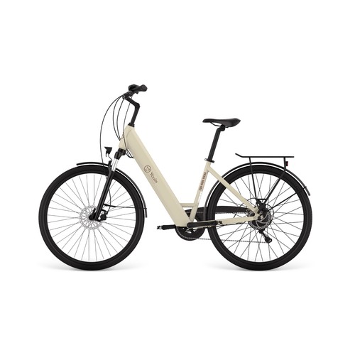 Bicicleta eléctrica YOUIN VIENA CREMA, 250W, vel max 25km/h, ruedas 28", autonomía 80Km..
