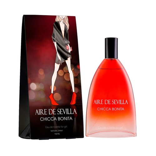AIRE DE SEVILLA Chicca bonita Eau de toilette para mujer con vaporizador en spray de 150 ml.