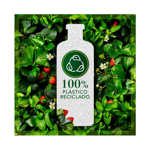 HERBAL ESSENCES Champú purificante e hidratante con fresa y menta HERBAL ESSENCES Bío:renew 400 ml.