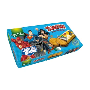 GULLÓN Tuestis Galletas sandwich rellena de crema de chocolate 220 g.