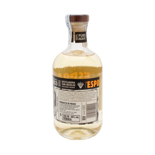 EL ESPOLÓN Tequila reposado botella de 70 cl.
