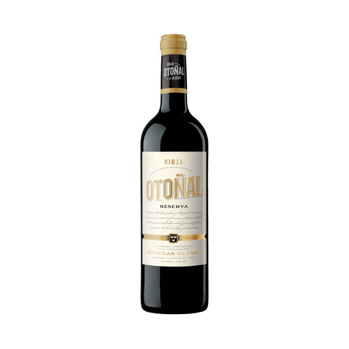OTOÑAL  Vino tinto reserva con D.O. Ca. Rioja OTOÑAL botella de 75 cl.