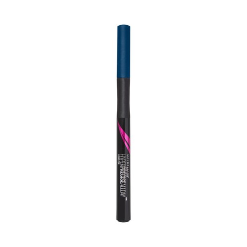 MAYBELLINE Hyper precise all day tono 720 Cobalt Delineador (Eyeliner) líquido waterprof, de larga duración.