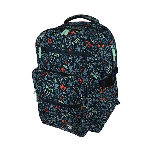 Mochilas rubber-roomy-bigpack diseño 26 surtido. BITS&BOBS