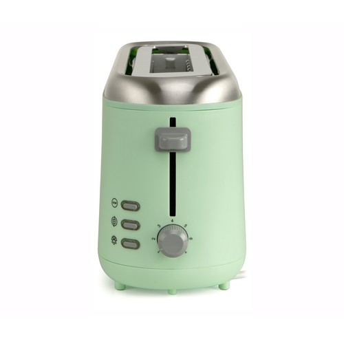 Tostador ORBEGOZO TVA6520, color verde, una ranura larga, 850W, parada automática