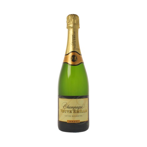 Champagne brut VEUVE EMILE botella de 75 cl.