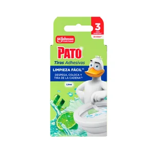 PATO Tiras adhesivas para wc lima 3 uds
