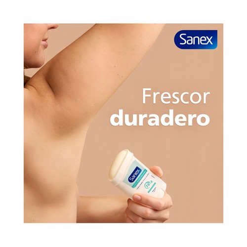 SANEX Dermo Active freshness Desodorante en stick para mujer antitranspirante hasta 72 horas 65 ml.