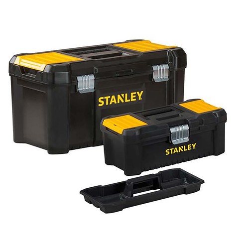 Cajas de herramientas de 32cm y 48cm, STANLEY.