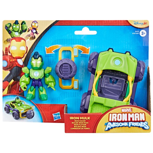 Marvel Iron Man and his Awesome Friends, Figuras de Acción y Vehículos +3 Años HASBRO