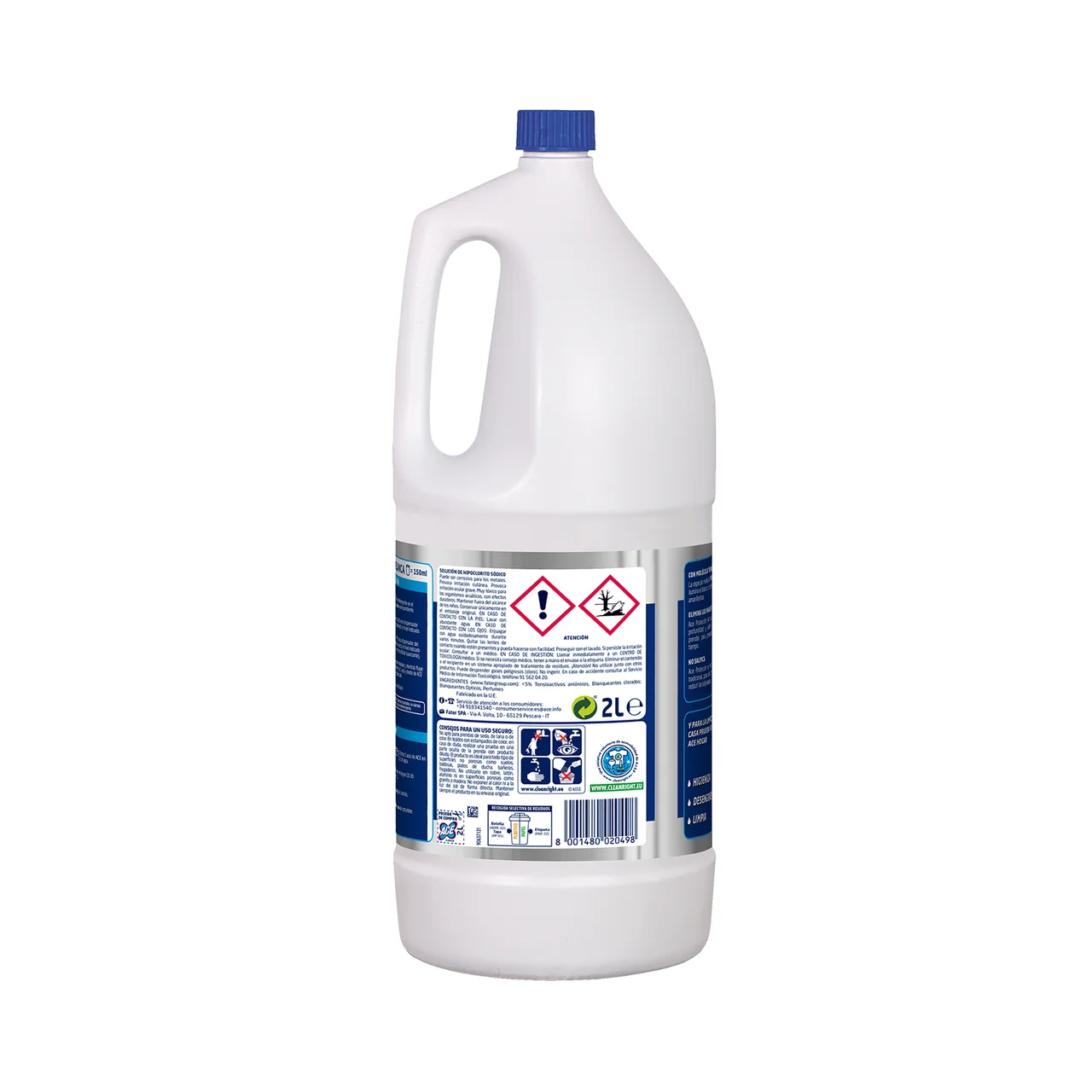 Lejía perfumada protección 2 l.