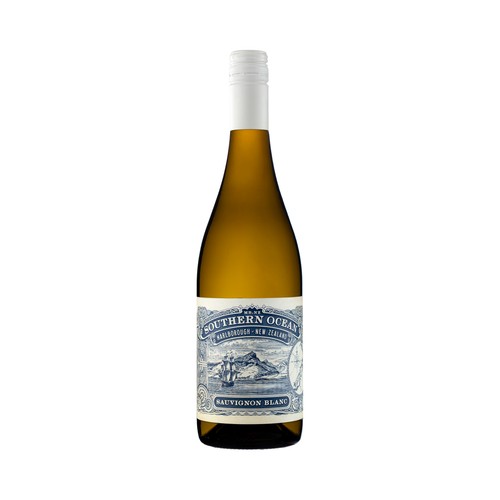SOUTHERN OCEAN  Vino blanco elaborado en Nueva Zelanda botella 75 cl.