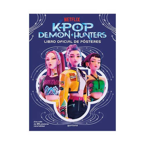 Kpop Demon Hunters: Libro oficial de pósteres. Pop, MONTENA