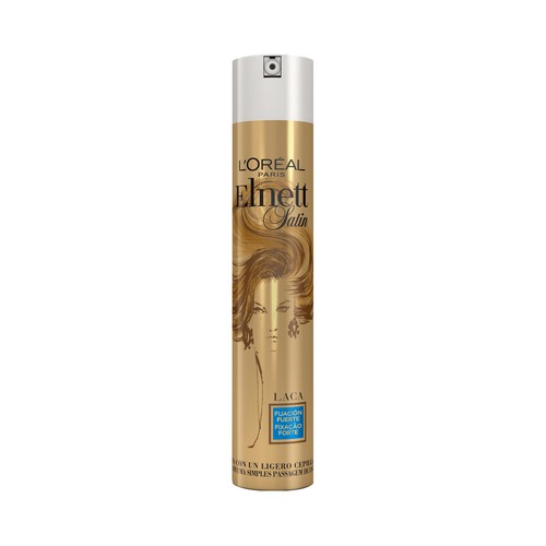 L´ORÉAL PARIS Elnett Laca de pelo con fijación fuerte y acabado satinado 400 ml.