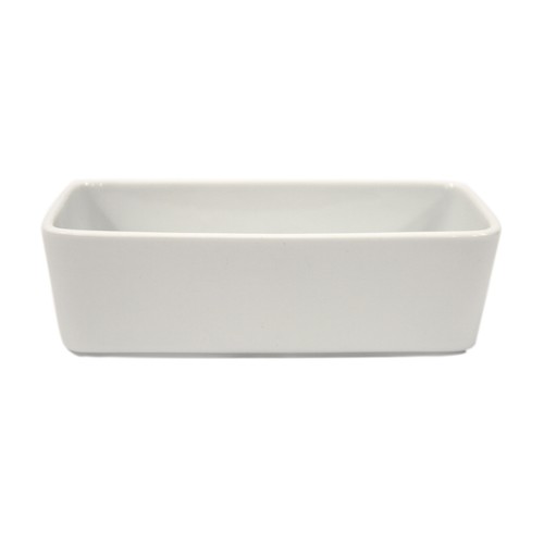 Fuente rectangular para aperitivo de 17x8cm, ACTUEL.