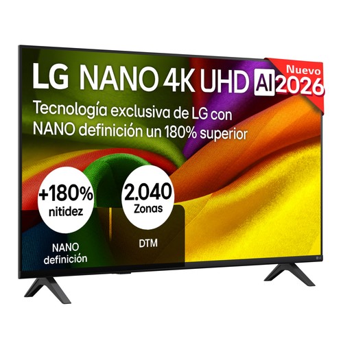 Televisión 109,2cm (43") LED LG 43UN8506LA, Full HD, WEBos, Dolby digital plus, Bluetooth 5.2, 3HDMI, 60Hz, HDR