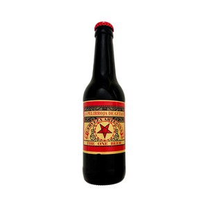 Cerveza tostada La Pelirroja de Getafe 33 cl.