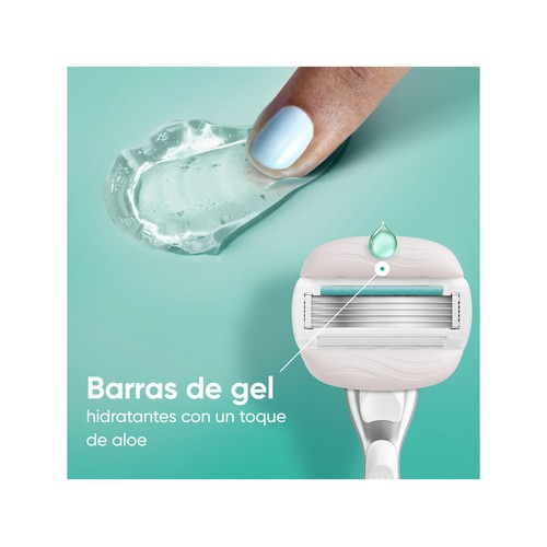 VENUS Pro comfortglide sensitive de Gillette Recambio para maquinilla de depilación de mujer 3 uds.