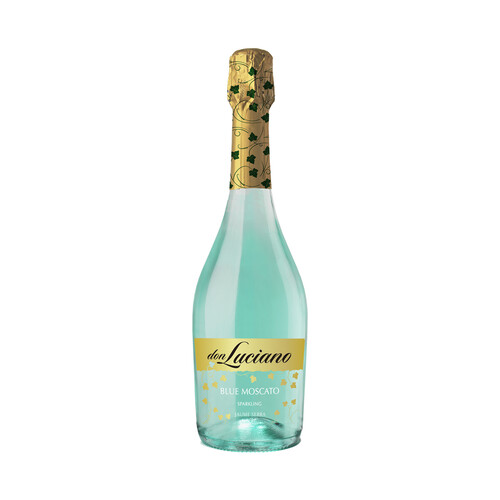 DON LUCIANO Vino espumoso Moscato azul botella de 75 cl.