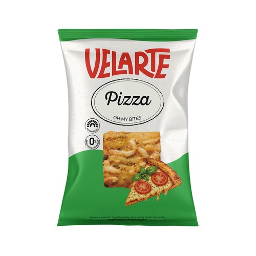 VELARTE Snack de pan sabor pizza 80 g.