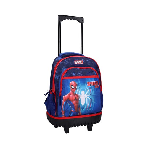 Mochila con ruedas dura. SPIDERMAN