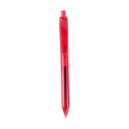 Bolígrafo Rojo Retractil 1mm Reciclado, ALCAMPO.