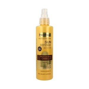 Imagen de HERBAL Protector solar para el cabello con keratina y aceite de sésamo en spray HERBAL 150 ml.
