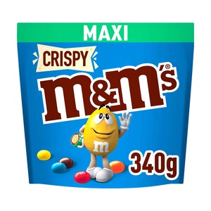 Imagen de M&M'S Bolitas de arroz crujiente cubiertos de chocolate con leche 340 g.