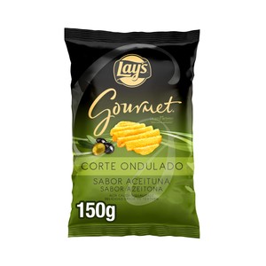 Imagen de LAY'S Patatas fritas gourmet wavy oliva 150 g.