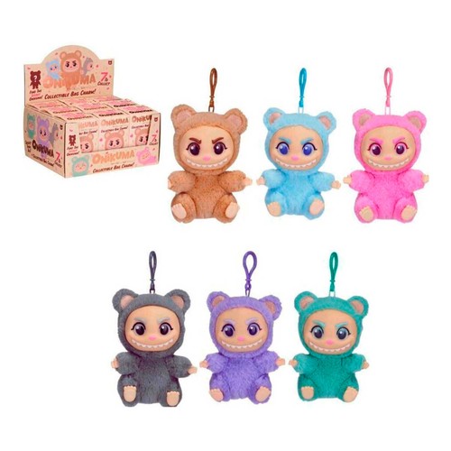 Peluche Onikuma Bag Clip de 13cm, modelos surtidos, VALUVIC