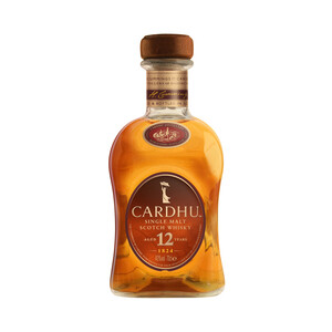 CARDHU Whisky single malt de 12 años, destilado y embotellado en Escocia CARDHU botella de 70 cl.