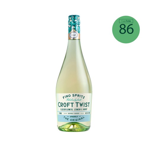 CROFT TWIST Fino sprtiz Vino blanco frizzante (espumoso) botella de 75 cl.