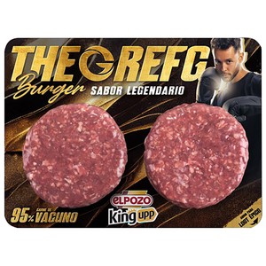 Imagen de EL POZO King upp the grefg Burger meat de vacuno 2 x 120 g.