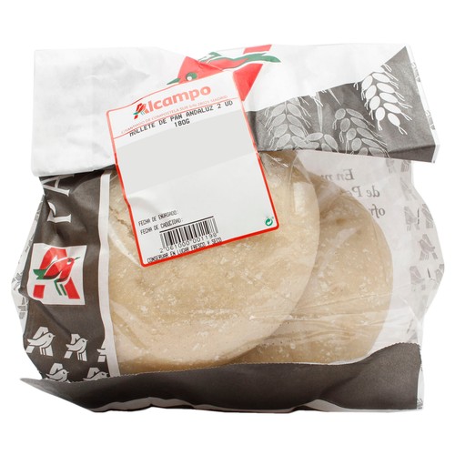 Mollete de pan andaluz 2 uds.