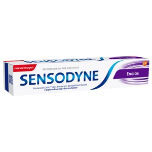 Imagen de SENSODYNE Pasta de dientes acción encía sanas, para personas con sensibilidad dental SENSODYNE Encías 75 ml.