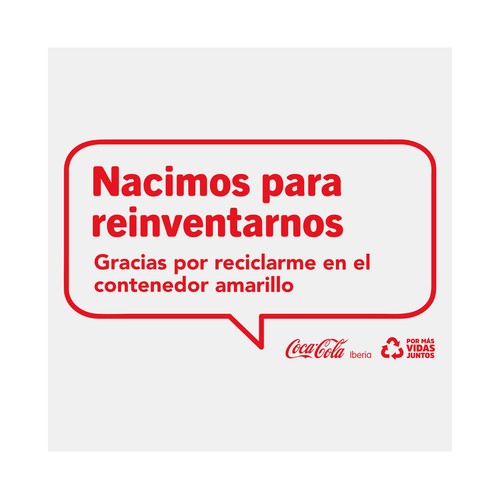 COCA COLA Light Refresco de cola pack 24 lata 33 cl.