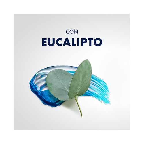 GILLETTE Series Gel de afeitar refrescante con eucalipto, para pieles sensibles 200 ml.