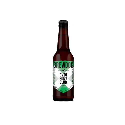 Cerveza rubia BREWDOG DEAD PONY CLUB 33 cl.