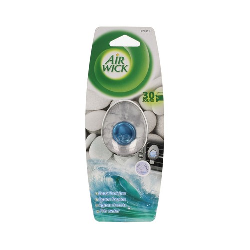 Ambientador de coche para rejilla de ventilación, con aroma a agua fresca, AIR WICK.