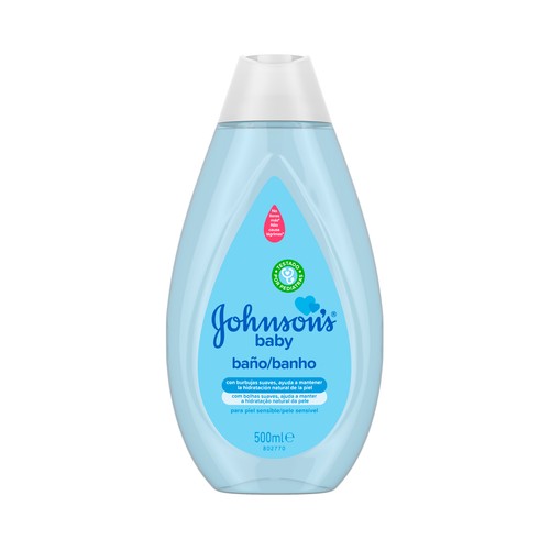 JOHNSON´S Baby Gel de baño para bebe con fórmula no llores más 500 ml.