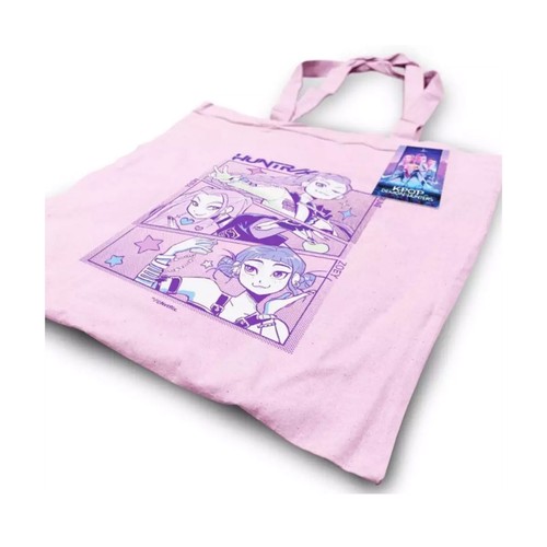 K-POP Totebag rosa,  Demon Hunters Huntrix. PYRAMID POSTERS.
