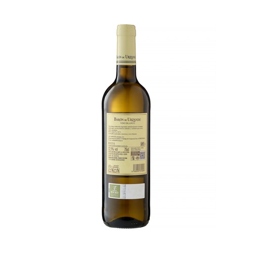 BARON DE URZANDE Vino blanco con D.O. Ca. Rioja botella 75 cl.