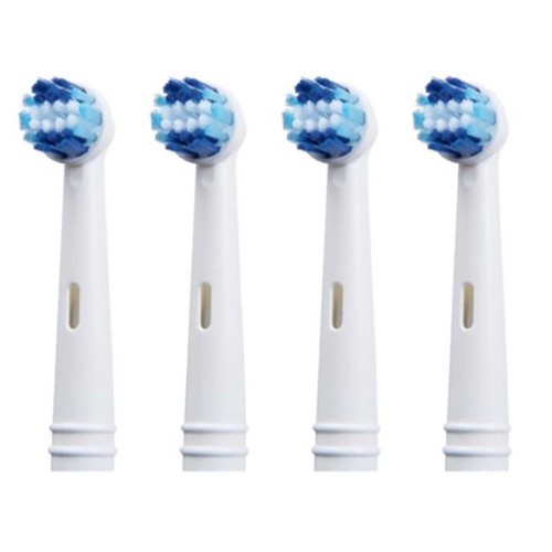QILIVE Total Clean Pack de 4 cabezales recambio cepillo de dientes.