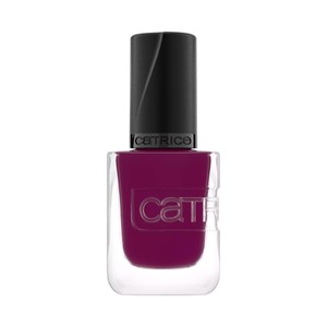CATRICE Gel affair tono 023 Plum-believable Esmalte de uñas de larga duración tipo gel, tono purpura oscuro.