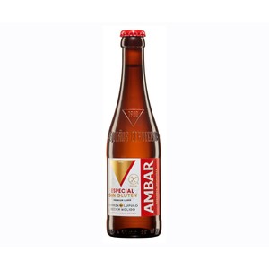 Imagen de AMBAR Cerveza sin gluten AMBAR botella de 33 cl.