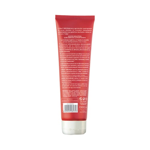 E"LIFEXIR Gel inductor quemagrasas, específico zonas rebeldes E´LIFEXIR Spicyslim 150 ml.